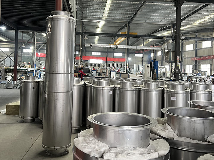 不銹鋼雙層排煙管，柴油發電機排煙管